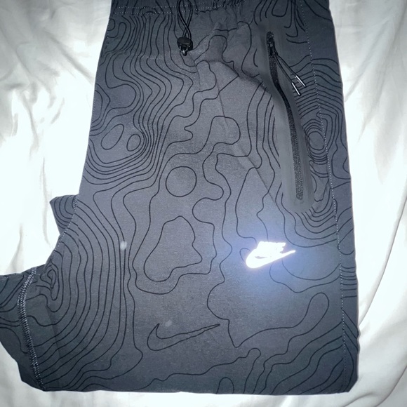 Nike Other - Nike Black Joggers with Reflective Detail